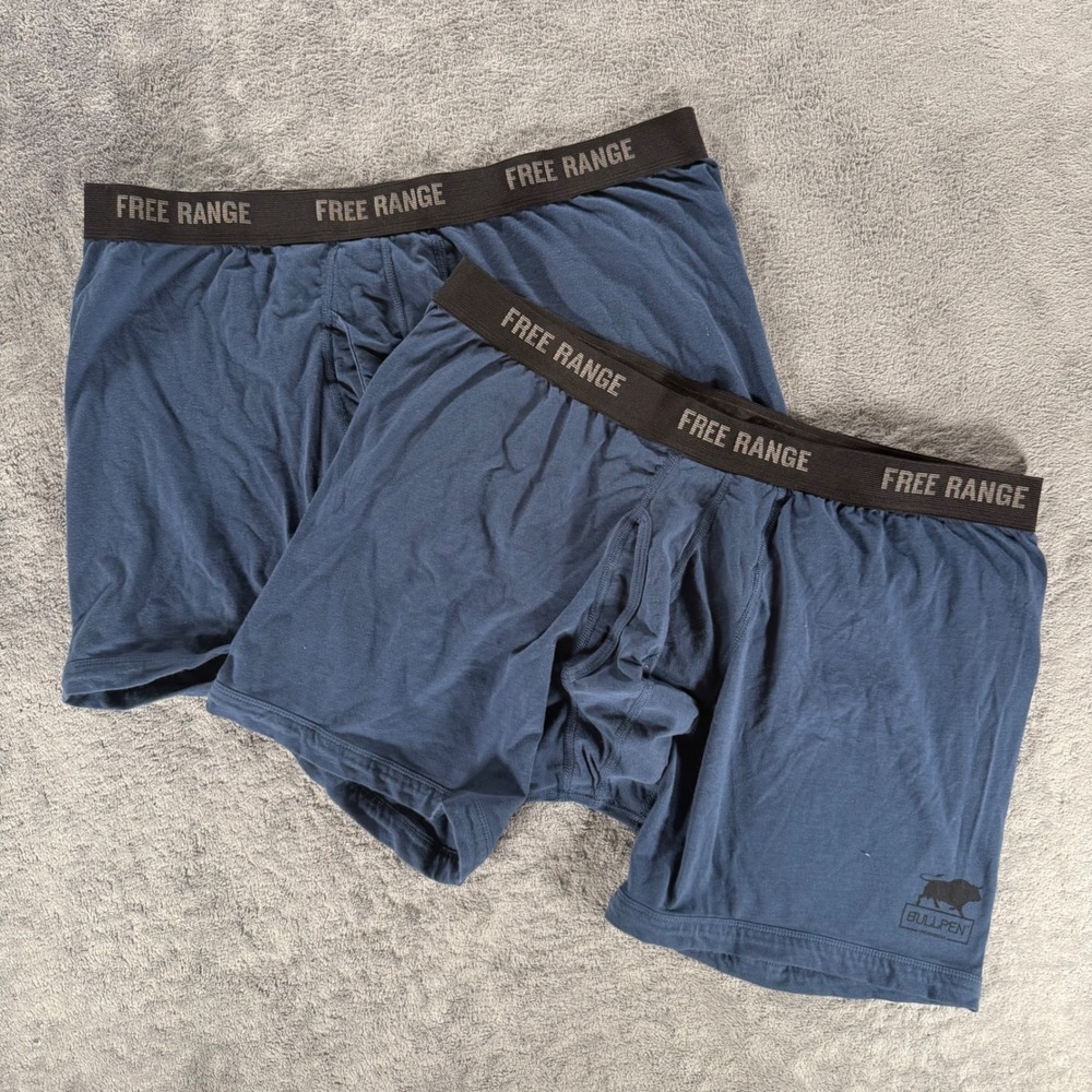 Duluth Trading Co Free Range Bullpen Boxer Briefs Mens 2XL 2-Pack